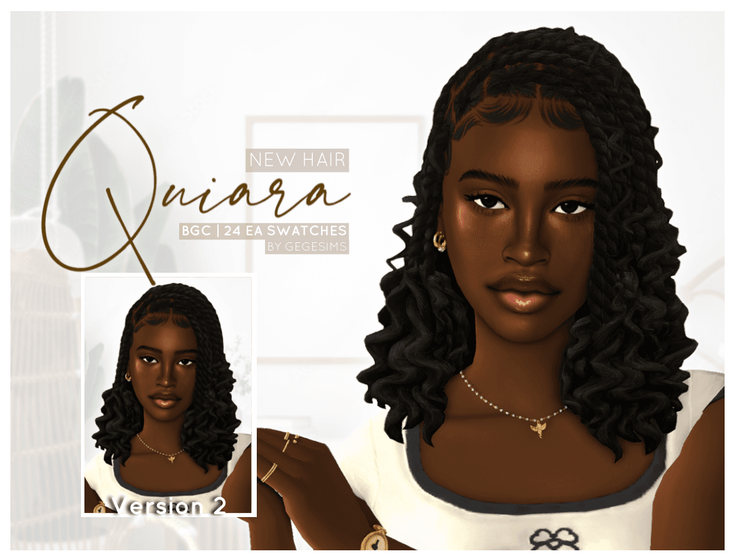Скриншот мода Прическа Quiara Hair